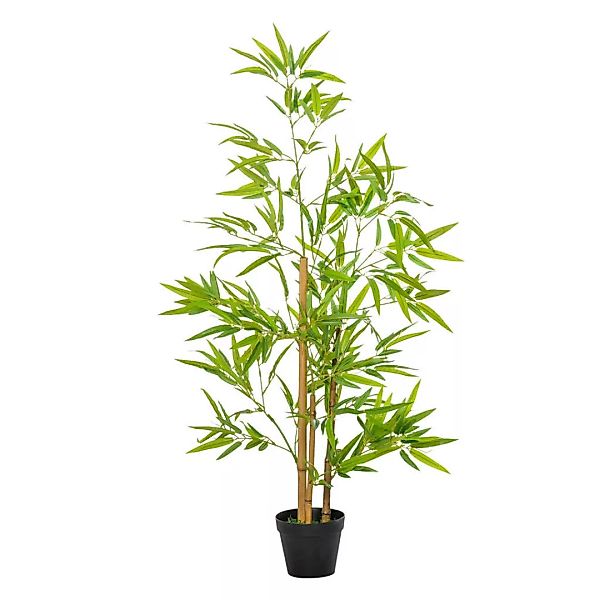 Outsunny Kunstpflanze grün Edelstahl B/H/L: ca. 15,5x15,5x120 cm günstig online kaufen