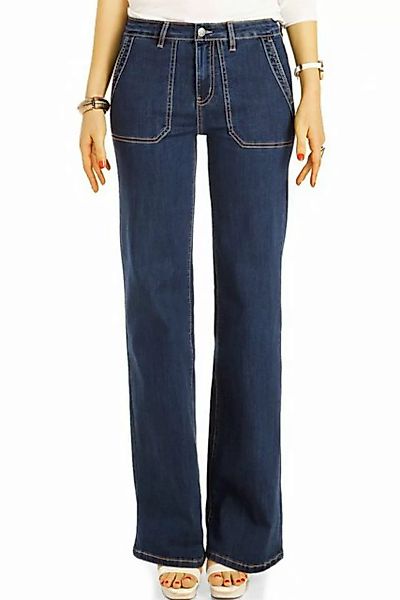 be styled Bootcut-Jeans Bootcut Jeans, medium waist Hosen straight Passform günstig online kaufen