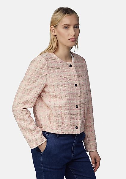 Comma Blusenblazer Tweed-Jacke im Boxy Fit günstig online kaufen