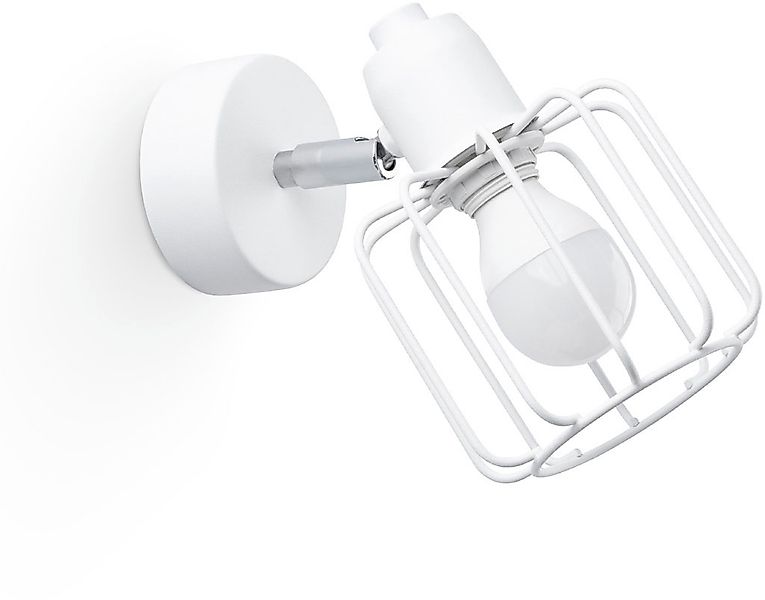 SOLLUX lighting Wandleuchte »BELUCI«, 1 flammig, Leuchtmittel E14   ohne Le günstig online kaufen