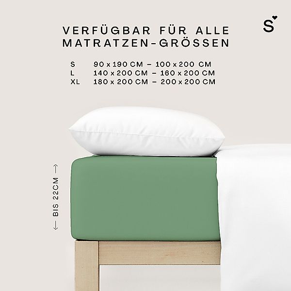 Schlafgut Spannbettlaken Basic Cotton Spannbettlaken, Jersey, günstig online kaufen