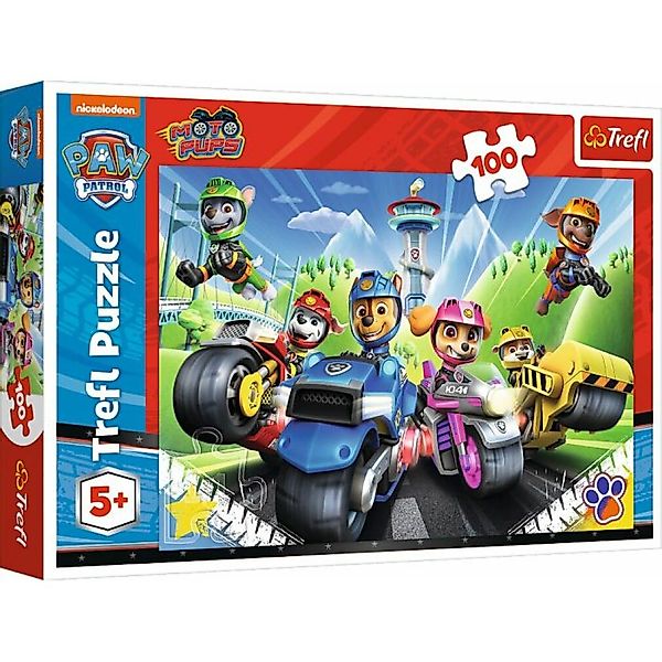 Trefl Puzzle PAW Fahrzeuge Puzzle 100 günstig online kaufen