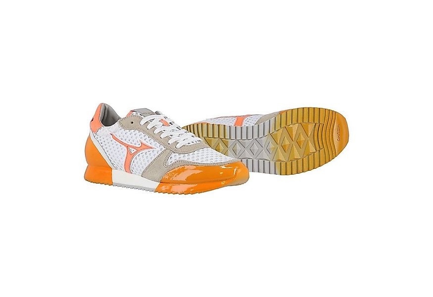 Mizuno Etamin 2 Poliuretano weiss/orange Herren Sneaker günstig online kaufen