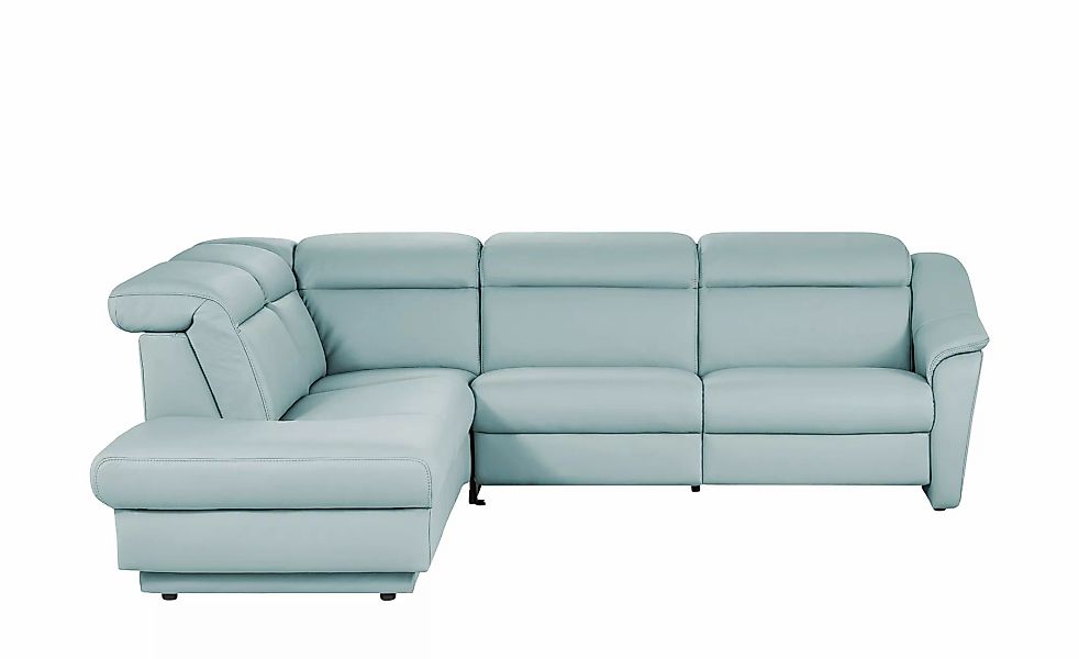 himolla Ecksofa Leder  9707 ¦ blau ¦ Maße (cm): B: 275 H: 84 T: 245.0 Polst günstig online kaufen