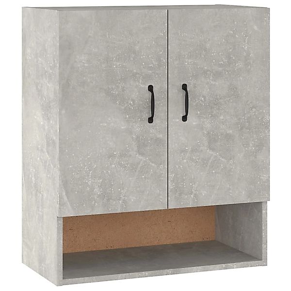 vidaXL Wandschrank Betongrau 60x31x70 cm Holzwerkstoff Modell 2 günstig online kaufen