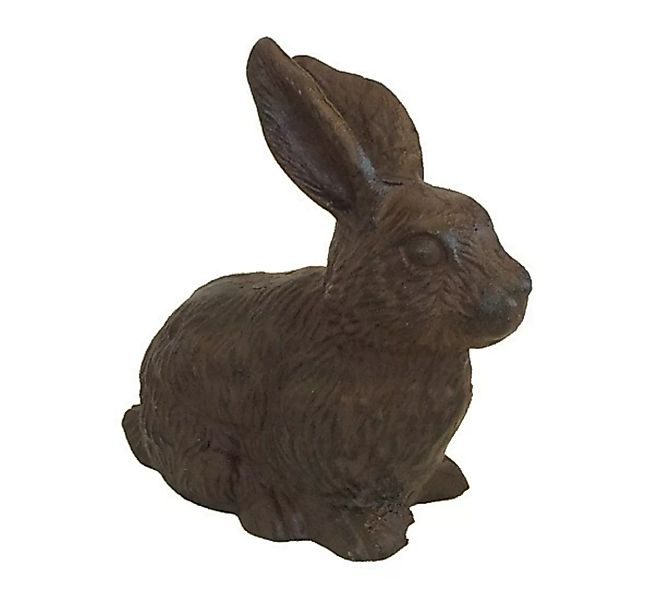 Figur Hase Kaninchen Groß Gusseisen Antik-Stil Braun Osterdeko Osterhase günstig online kaufen