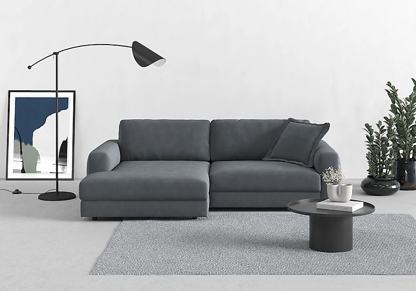 TRENDMANUFAKTUR Ecksofa "Bourbon, Mega Designsofa mit tollem Sitzkomfort, B günstig online kaufen
