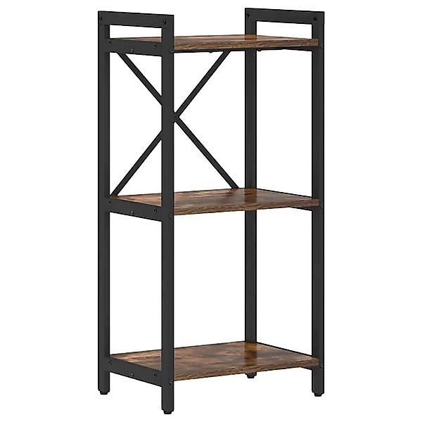 vidaXL Bücherregal Geräucherte Eiche 40 x 30 x 85 cm Holzwerkstoff 868367 günstig online kaufen