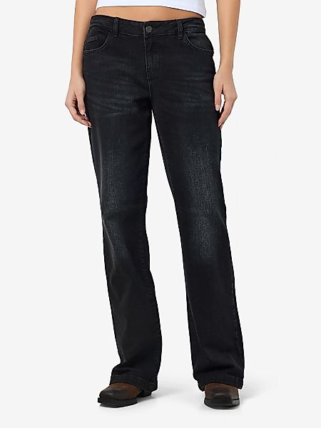 Noisy may Low-rise-Jeans "NMNILA LW WIDE JEANS AZ423BL NOOS" günstig online kaufen