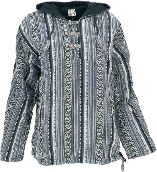 Guru-Shop Sweater Goa Kapuzenshirt, Baja Hoodie, günstig online kaufen