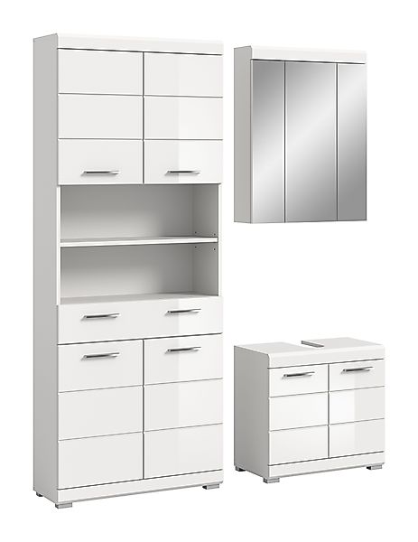 furnling Badmöbel-Set Scott, (3-St., aus Hängeschrank, günstig online kaufen