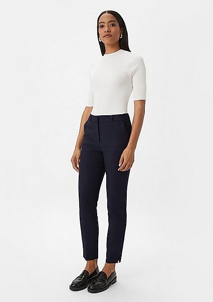 Comma 7/8-Hose Regular: Hose mit Bügelfalten günstig online kaufen