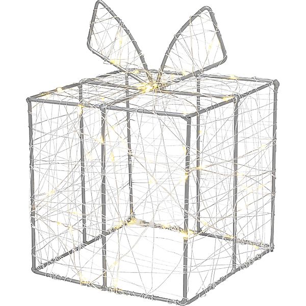 LED Drahtfigur Geschenk 15 cm x 21 cm günstig online kaufen