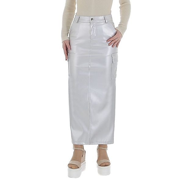 Ital-Design Lederimitatrock Damen Elegant (86365155) Stretch günstig online kaufen