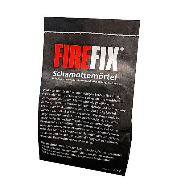 Firefix Schamottemörtel 1 kg günstig online kaufen