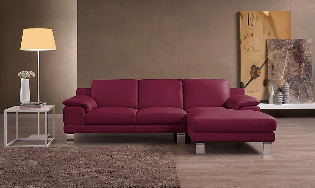 Egoitaliano Ecksofa "Shakira, Design und super Sitzkomfort auf hohem Niveau günstig online kaufen