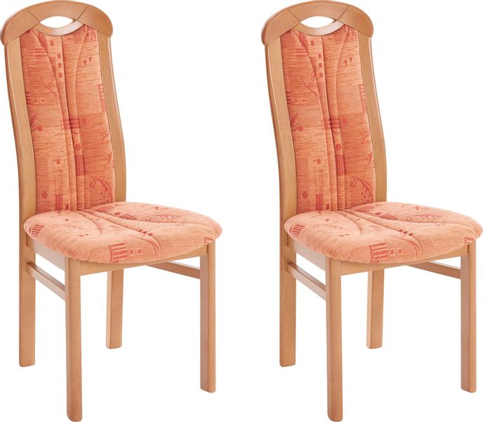 Home affaire 4-Fußstuhl "ALEX, Stuhl,Armlehnstuhl" () Struktur Stuhl, Armle günstig online kaufen