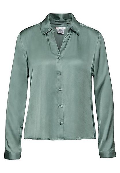 STREET ONE Blusentop Satin shirtcollar blouse w spl günstig online kaufen