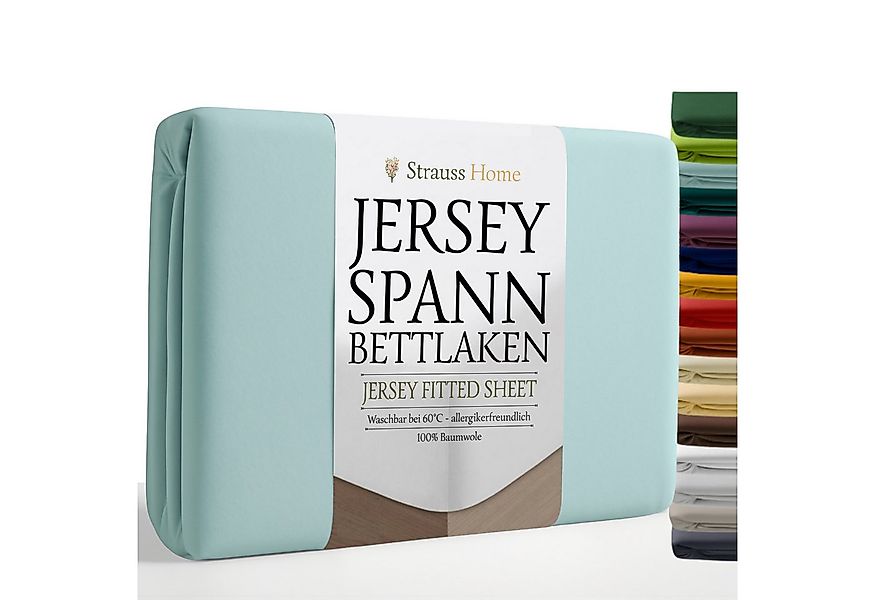 Strauss Home Spannbettlaken Premium, Gummizug: Rundumgummi, 150gr/m2 Premiu günstig online kaufen