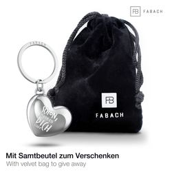 FABACH Schlüsselanhänger Herz mit Gravur - günstig online kaufen