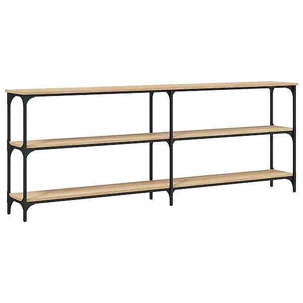 vidaXL Beistelltisch Konsolentisch Sonoma-Eiche 200x29x75 cm günstig online kaufen