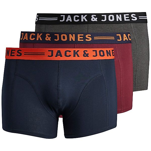 Jack&Jones 3er-Pack Pants mit Elasthan Farbe weinrot Größe: 7XL günstig online kaufen