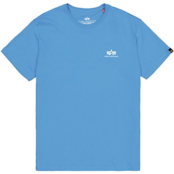 Alpha  T-Shirt Basic T Small Logo - mediteranian blue günstig online kaufen