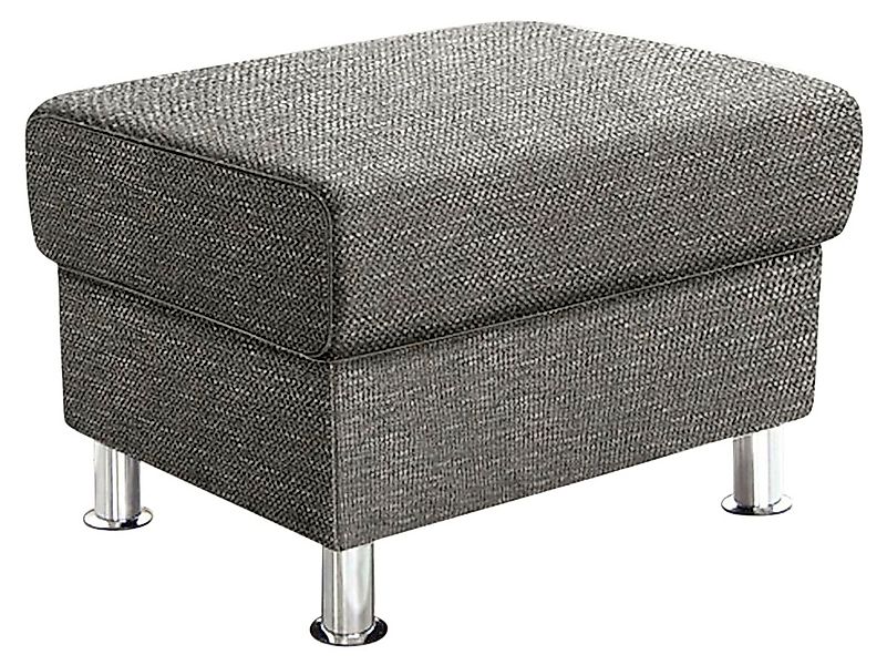 TRENDMANUFAKTUR Hocker »Rondo, Polsterhocker zur Serie, Breite 67 cm, Füße günstig online kaufen