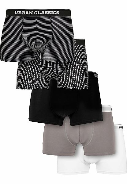 URBAN CLASSICS Boxershorts "Urban Classics Herren Organic Boxer Shorts 5-Pa günstig online kaufen