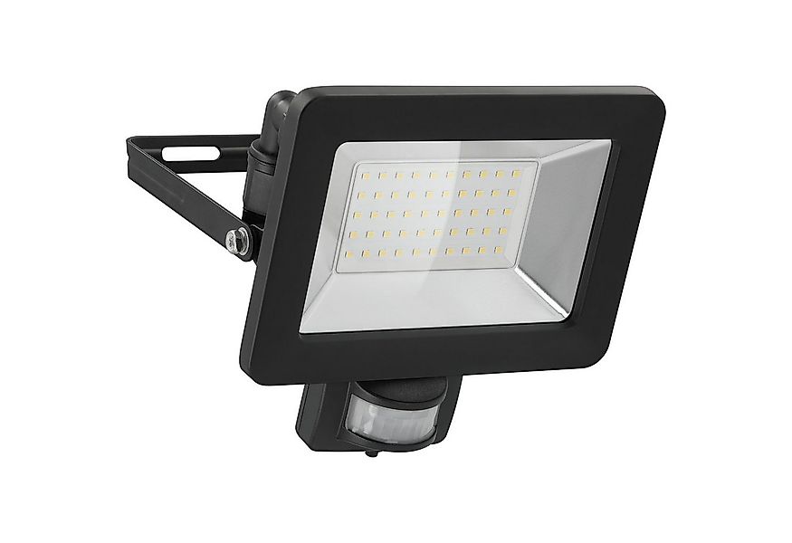 Goobay LED Flutlichtstrahler LED Außenstrahler mit Bewegungsmelder 50 W Sch günstig online kaufen