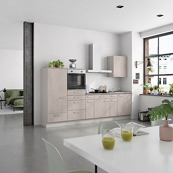 nobilia® Küchenzeile »"Riva I"« vormontiert, Ausrichtung wählbar, Breite 30 günstig online kaufen