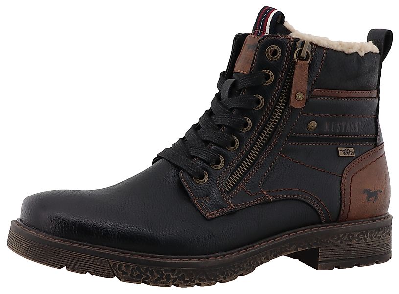Mustang Shoes Midor Winterstiefelette Schnürstiefel, Winterstiefel günstig online kaufen