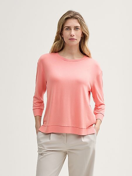 TOM TAILOR 3/4-Arm-Shirt T-Shirt Langarmshirt mit günstig online kaufen