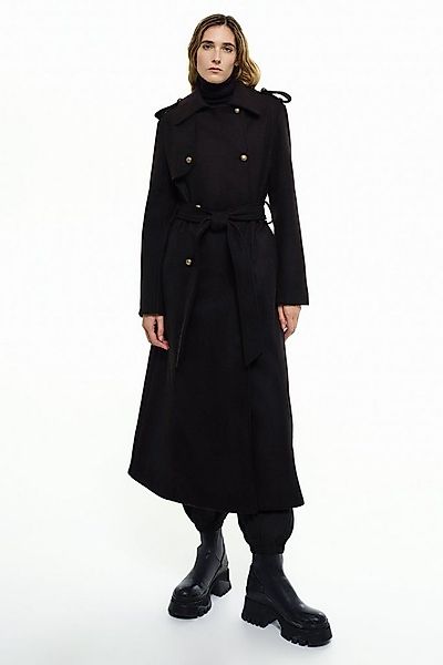 RICANO Trenchcoat Simona Damen Trenchcoat mit Gürtel und Schulterklappen günstig online kaufen