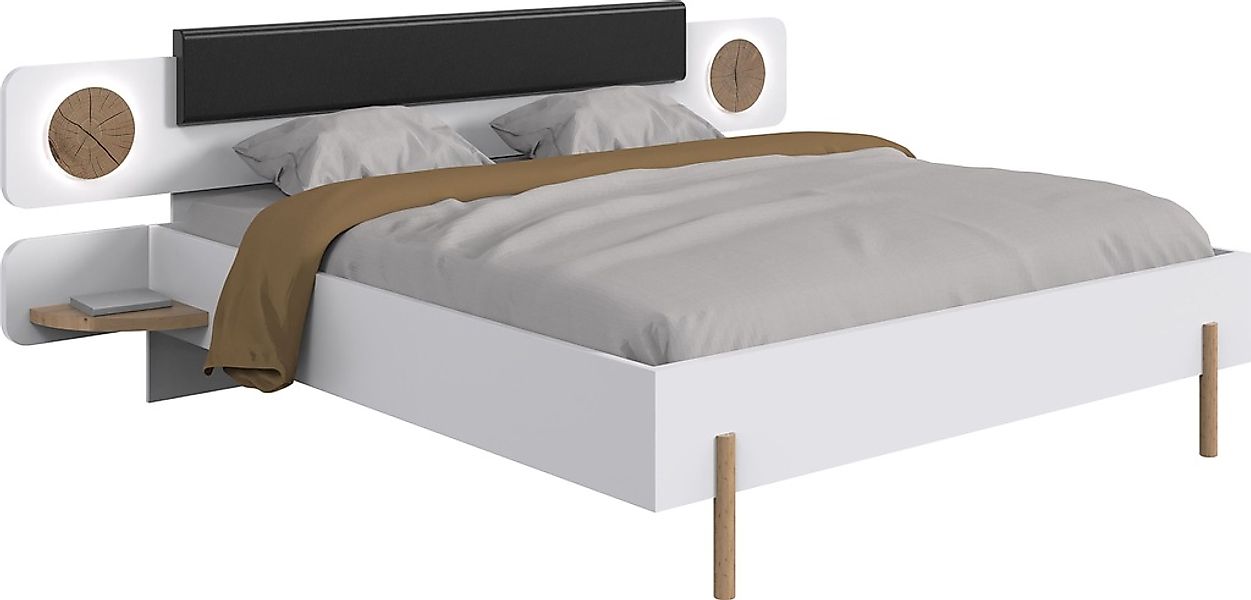 Wimex Futonbett "Toscana", Mit indirekter LED Beleuchtung günstig online kaufen