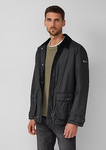 s.Oliver Funktionsjacke Outdoor-Jacke Beschichtete Jacke mit modischem Kord günstig online kaufen