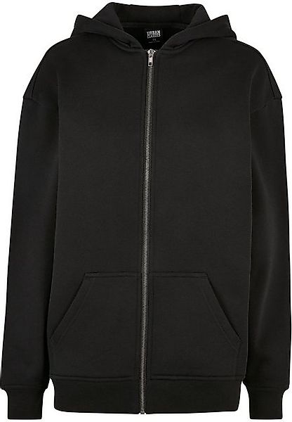 URBAN CLASSICS Sweatjacke Urban Classics Damen Ladies Oversized Zip Hoody ( günstig online kaufen