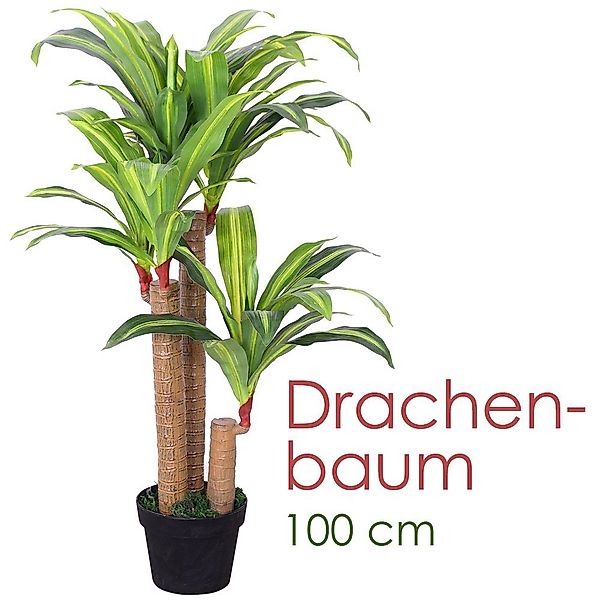 Kunstbaum Drachenbaum Kunstpflanze Kunstbaum Künstliche Pflanze günstig online kaufen