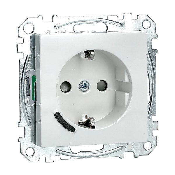 Merten System M Connected Schutzkontakt-Steckdose MEG2380-0319 16A Weiß günstig online kaufen