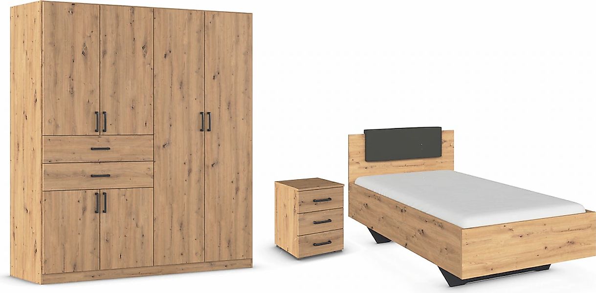 rauch Schlafzimmer-Set "Komplettzimmer Komplettschlafzimmer Schlafzimmer-Se günstig online kaufen