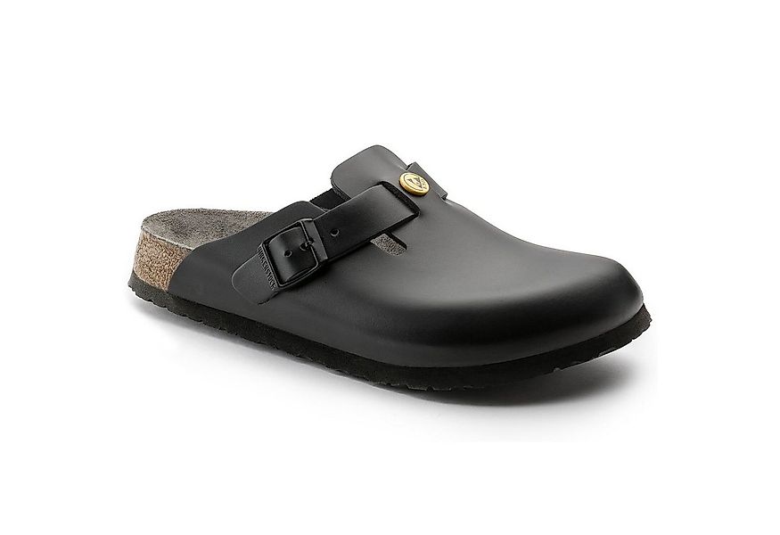 Birkenstock BOSTON ESD Pantolette antistatisch, aus Naturleder günstig online kaufen