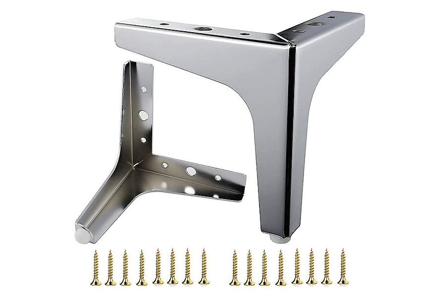 OKWISH Möbelfuß 4 Stück Metall Möbelbeine Möbelfüße Sofa Beine Möbelfüsse S günstig online kaufen