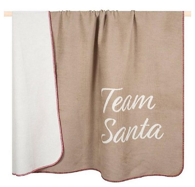 Wohndecke Decke Team Santa Grey (150x200cm), PAD günstig online kaufen