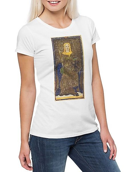 Urban Backwoods Print-Shirt Tarot Arcanum Empress Damen T-Shirt Karte Karte günstig online kaufen