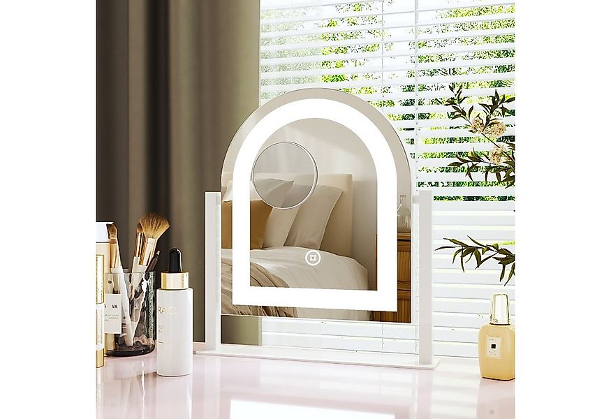 WDWRITTI Schminkspiegel LED Band Kosmetikspiegel 10 fach vergrösserung Kalt günstig online kaufen