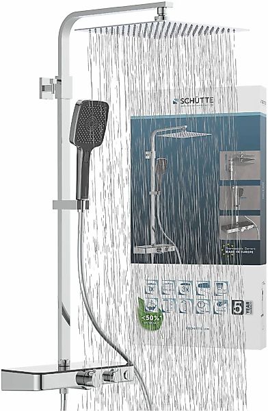 Schütte Brausegarnitur "OCEAN", Sicherheitssperre, höhenverstellb., inkl. G günstig online kaufen
