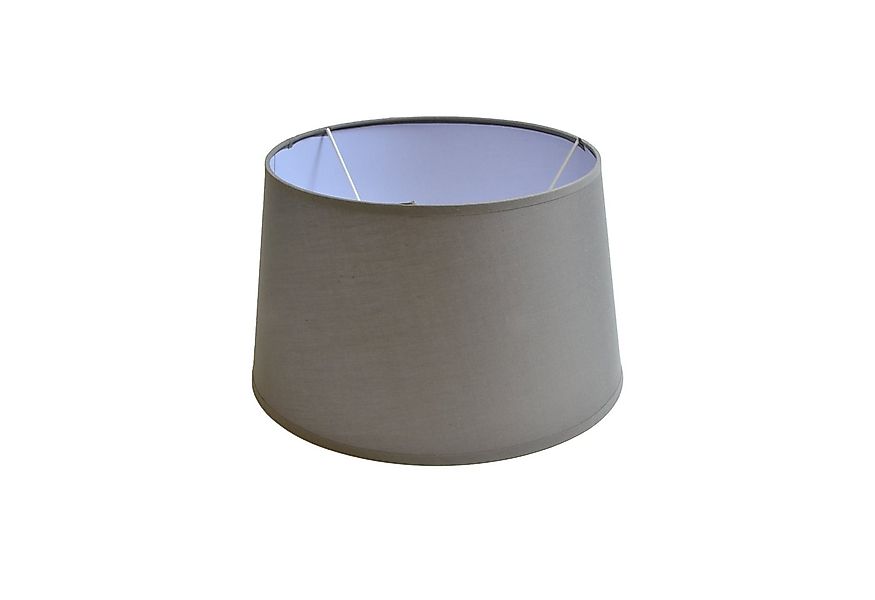 B&S Lampenschirm Lampenschirm rund aus Stoff H 13 x Ø 18 cm für Tisch - Ste günstig online kaufen