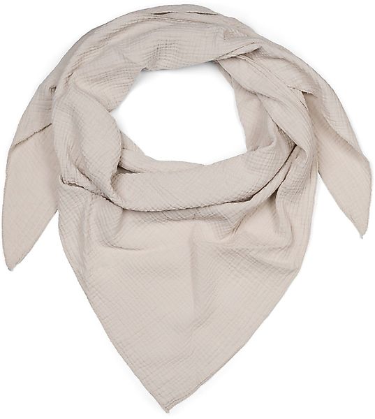 styleBREAKER Dreieckstuch Musselin Dreiecktuch Einfarbig, (1-St) günstig online kaufen