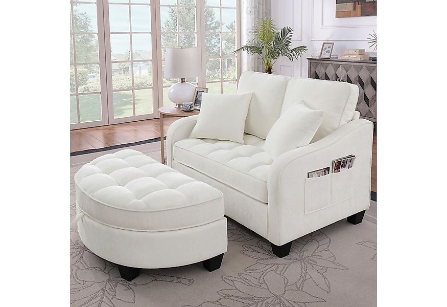 Odikalo Schlafsofa Multifunktions 2-in-1 Sofa-Bett Aufbewahrungs-Hocker Meh günstig online kaufen