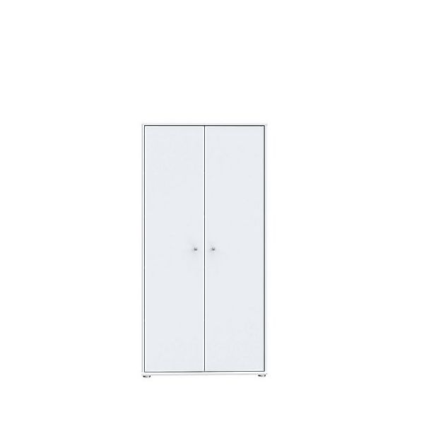 freiraum Mehrzweckschrank TEMPRA2 2 Türen, 4 Böden, weiss - 73,7x149,5x34,8 günstig online kaufen